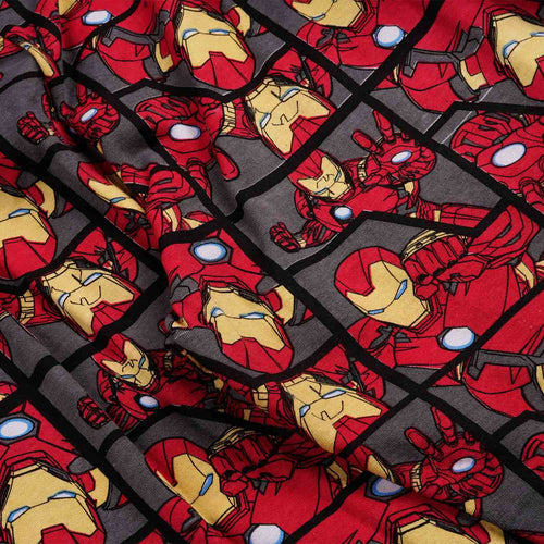 PIJAMA DE MARVEL DE PANTALÓN LARGO ROJO PARA NIÑO