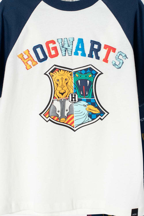 PIJAMA DE HARRY POTTER MULTICOLOR CON PANTALÓN LARGO UNISEX
