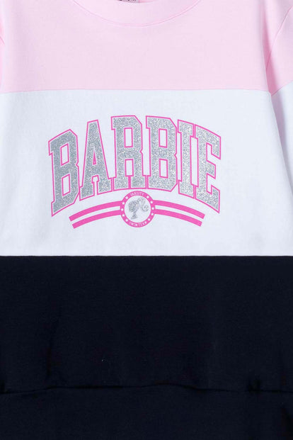 BUZO DE BARBIE CERRADO MULTICOLOR PARA NIÑA