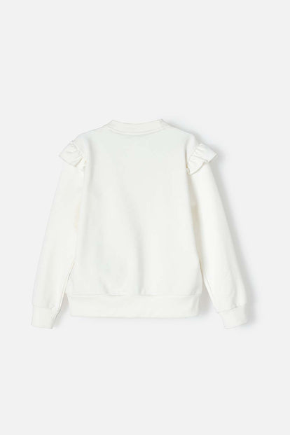 BUZO DE BARBIE CON BOLERO MARFIL PARA NIÑA