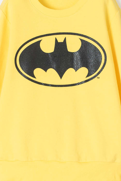 BUZO DE BATMAN CERRADO AMARILLO PARA NIÑO