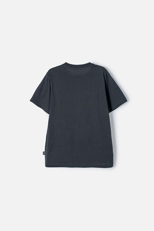 CAMISETA DE MINECRAFT MANGA CORTA GRIS PARA NIÑO