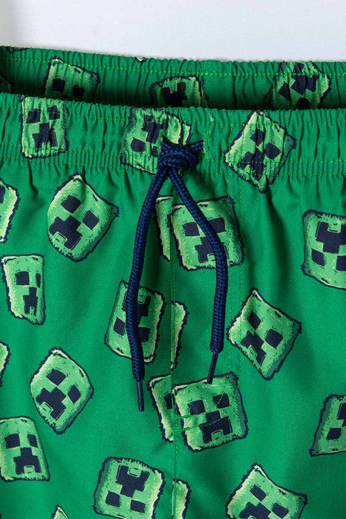 PANTALONETA DE BAÑO MINICRAFT VERDE PARA NIÑO