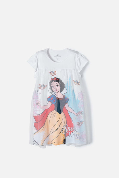 PIJAMA PRINCESAS DISNEY TIPO BATOLA PARA NIÑA