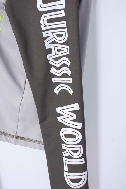 CONJUNTO DE BAÑO DE JURASSIC WORLD VERDE PARA NIÑO