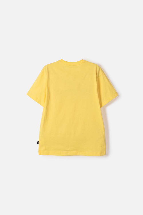 CAMISETA DE LOS SIMPSONS MANGA CORTA AMARILLA PARA NIÑO