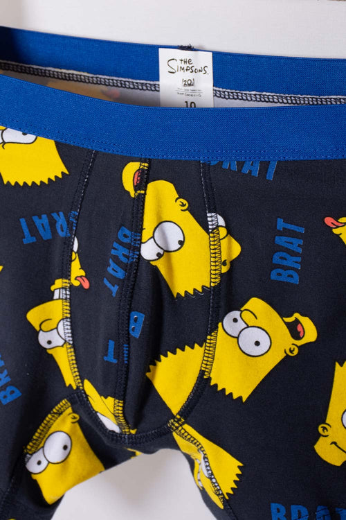 PACK X2 BOXER DE LOS SIMPSONS MULTICOLOR PARA NIÑO
