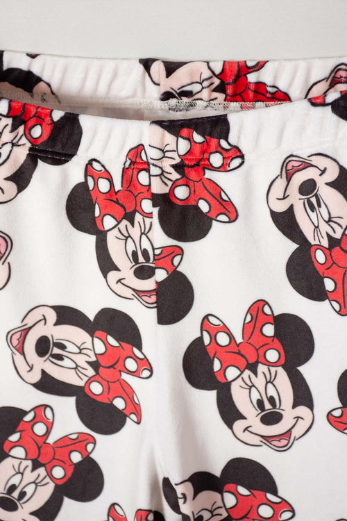 PIJAMA DE MINNIE MOUSE PANTALÓN LARGO MULTICOLOR PARA NIÑA
