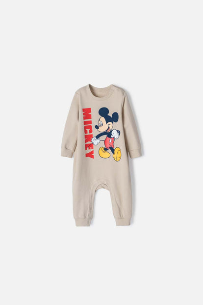 PIJAMA DE MICKEY MOUSE CAKI PARA BEBÉ NIÑO