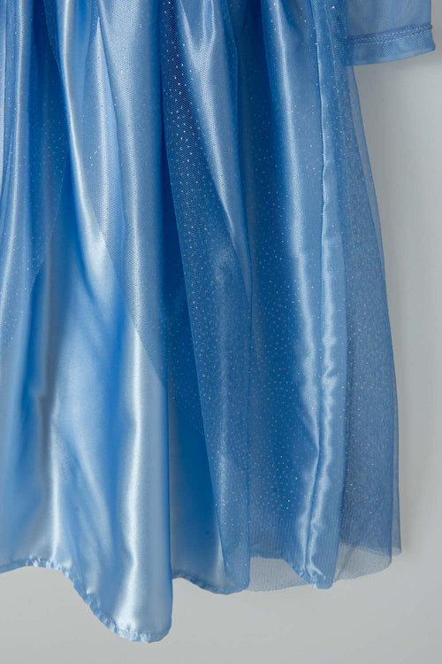 VESTIDO DE FROZEN CON MANGA LARGA PARA NIÑA DE 2T A 5T