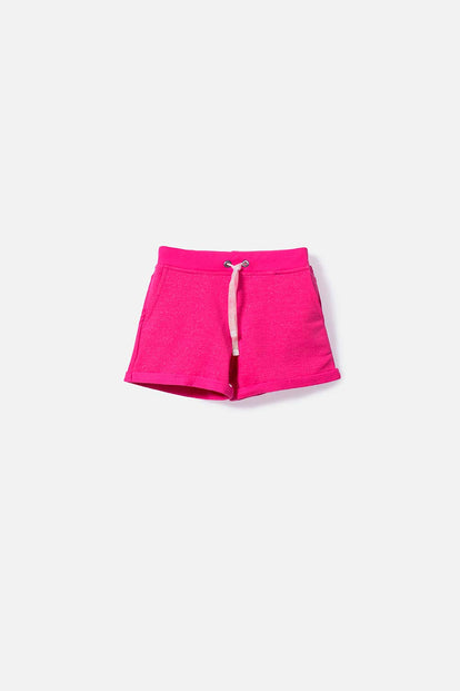 SHORT MIC CON BOLSILLOS FUCSIA PARA NIÑA