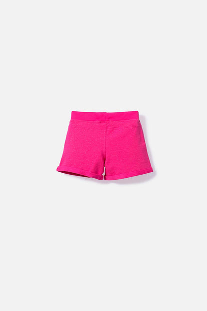 SHORT MIC CON BOLSILLOS FUCSIA PARA NIÑA