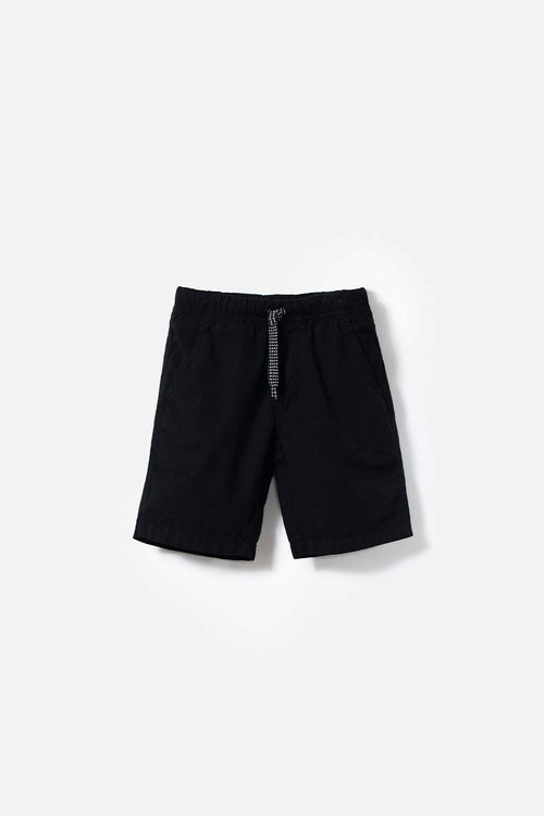 BERMUDA DE MIC CON CORDÓN GRIS PARA NIÑO