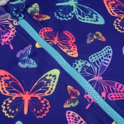 VESTIDO DE BAÑO MIC MANGA LARGA MULTICOLOR PARA NIÑA