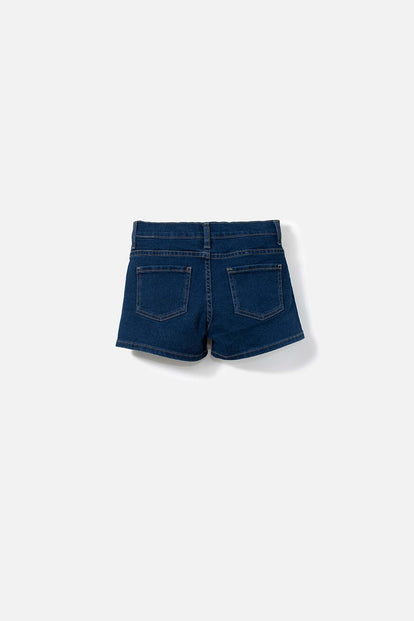 SHORT DE MIC AZUL PARA NIÑA