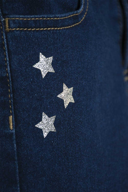 SHORT DE MIC AZUL PARA NIÑA