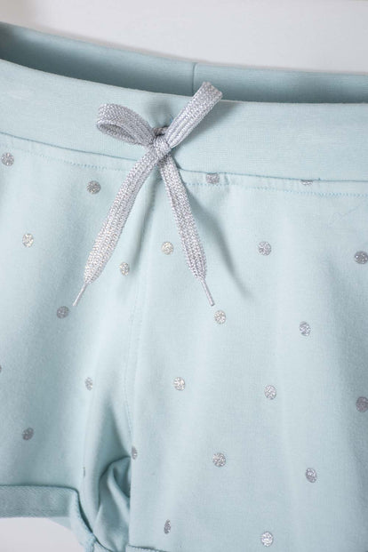 SHORT MIC AZUL PARA NIÑA