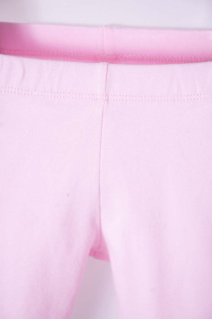 LEGGINS LITTLEMIC ROSADO PARA NIÑA 2T A 5T