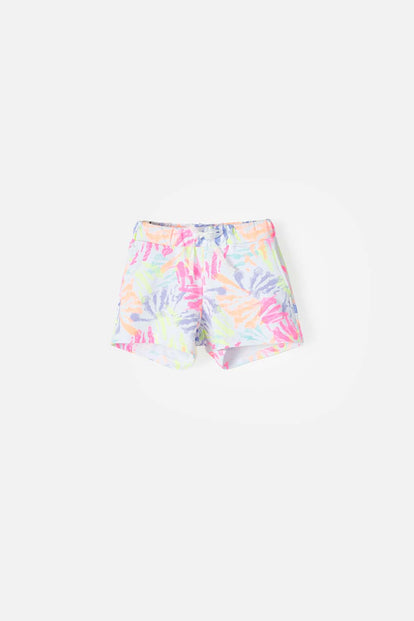 SHORT DE MIC MULTICOLOR PARA NIÑA