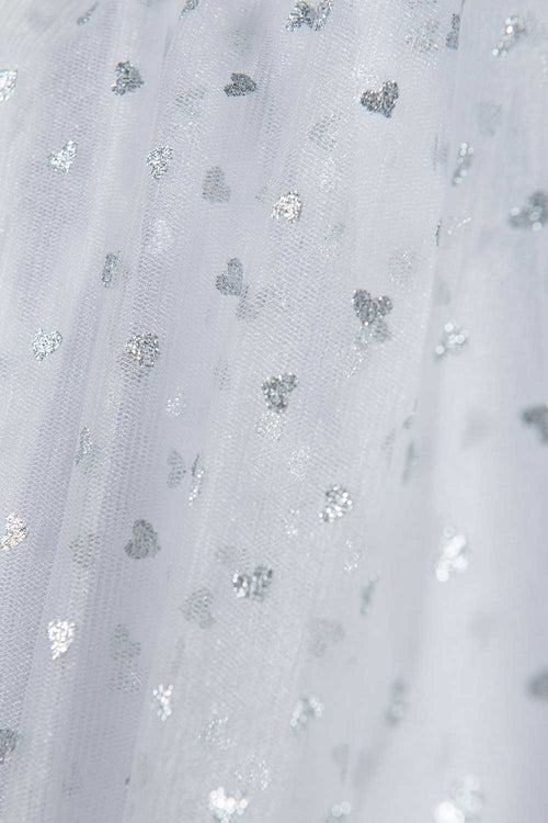 FALDA DE LITTLE MIC BLANCA PARA NIÑA 2T A 5T