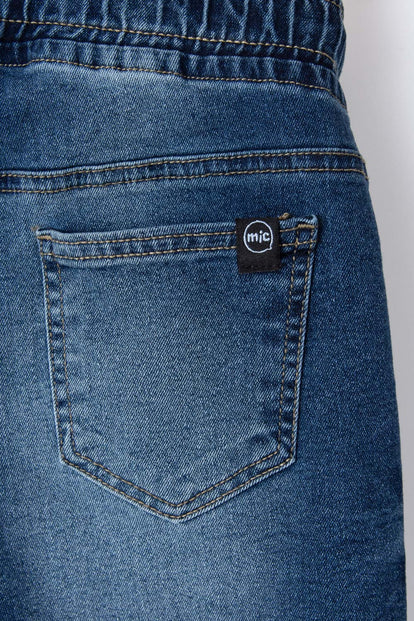 BERMUDA DE MIC INDIGO MEDIO PARA NIÑO