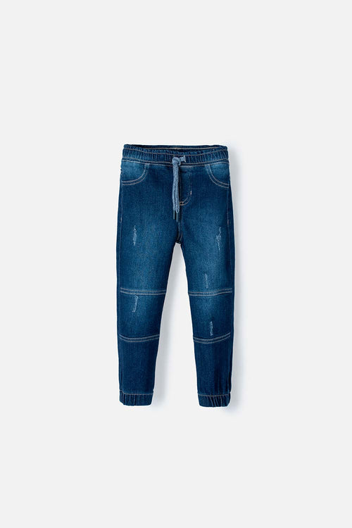 JOGGER DE LITTLEMIC INDIGO MEDIO PARA NIÑO 2T A 5T