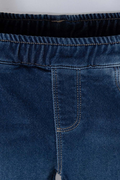 JEGGING DE LITTLEMIC INDIGO MEDIO PARA BEBE NIÑO