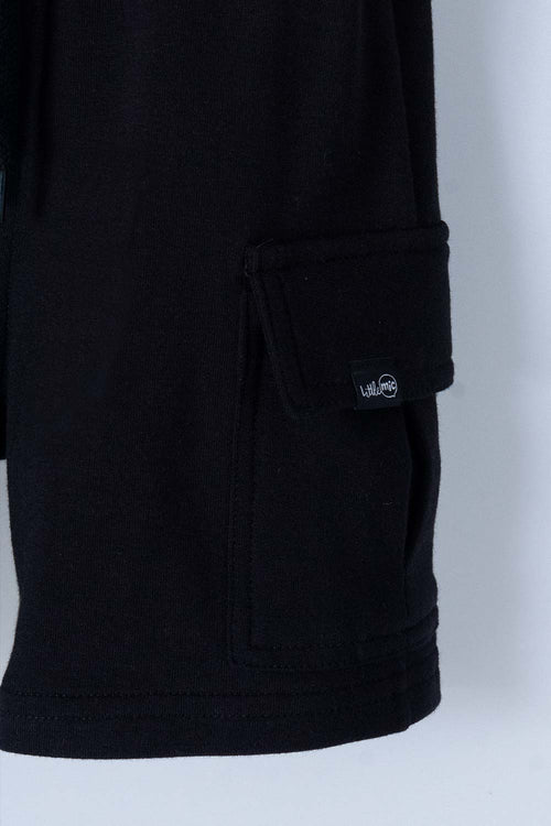 BERMUDA LITTLEMIC CON CORDÓN NEGRO PARA NIÑO 2T A 5T