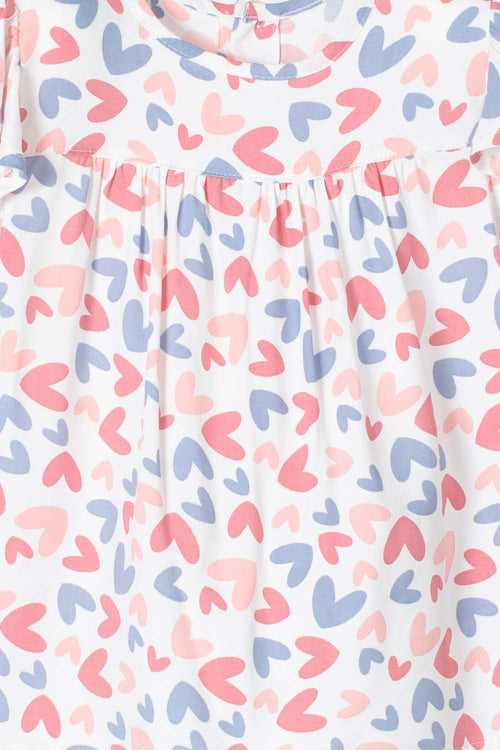 CONJUNTO DE LITTLE MIC BLANCO Y ROSA PARA NIÑA