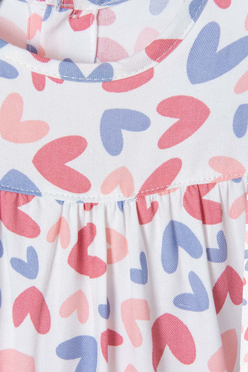 CONJUNTO DE LITTLE MIC BLANCO Y ROSA PARA NIÑA