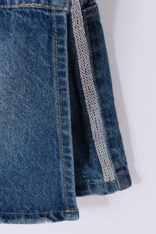 FALDA DE LITTLEMIC TONO MEDIO PARA NIÑA 2T A 5T