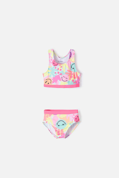 CONJUNTO DE BAÑO DE MIC MULTICOLOR PARA NIÑA