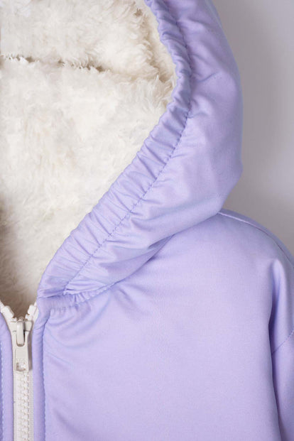 CHAQUETA DE MIC CON CIERRE MULTICOLOR PARA NIÑA