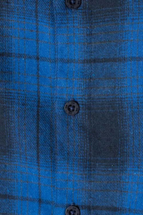 CAMISA DE MIC MANGA LARGA AZUL PARA NIÑO