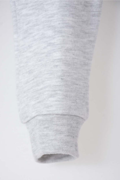 CONJUNTO  DE LITTLEMIC CON PANTALÓN LARGO GRIS Y TAUPE PARA BEBÉ NIÑO