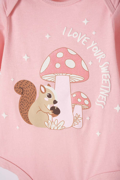 CONJUNTO DE LITTLEMIC CON BODY MULTICOLOR PARA BEBÉ NIÑA