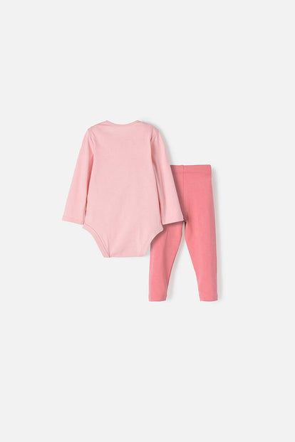 CONJUNTO DE LITTLEMIC CON BODY MULTICOLOR PARA BEBÉ NIÑA