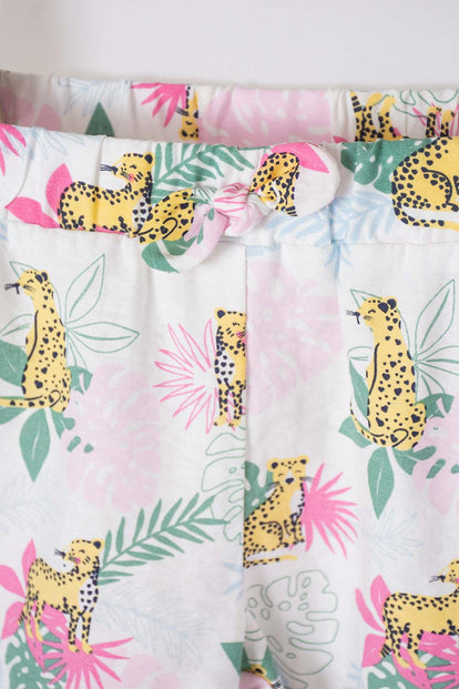 SHORT DE LITTLEMIC CORTO MULTICOLOR PARA NIÑA 2T A 5T