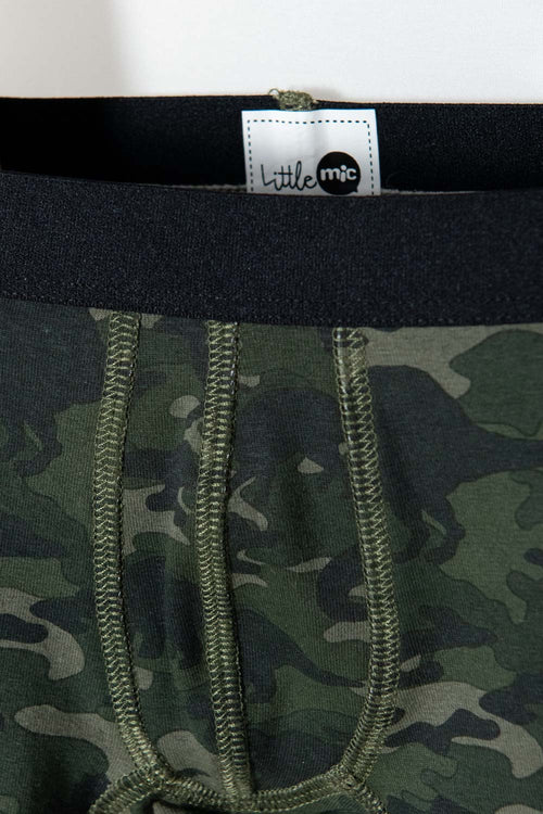 PACK X2 BOXER DE LITTLEMIC MULTICOLOR PARA NIÑO 2T A 5T