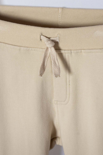 JOGGER DE MIC CON CORDÓN CAQUI PARA NIÑO