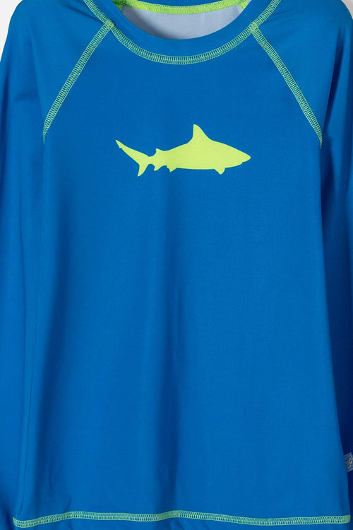 CAMISETA DE BAÑO MIC AZUL PARA NIÑO