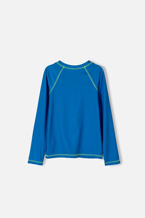 CAMISETA DE BAÑO MIC AZUL PARA NIÑO