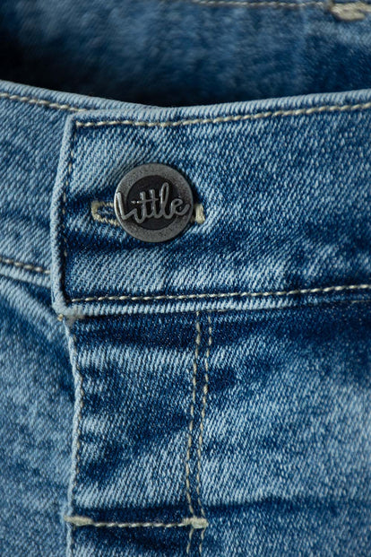 JEAN DE LITTLEMIC AZUL OSCURO PARA NIÑO 2T A 5T