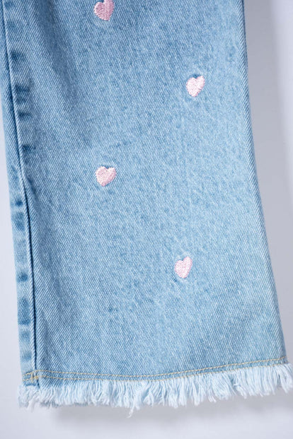 JEAN DE LITTLEMIC AZUL PARA NIÑA 2T A 5T