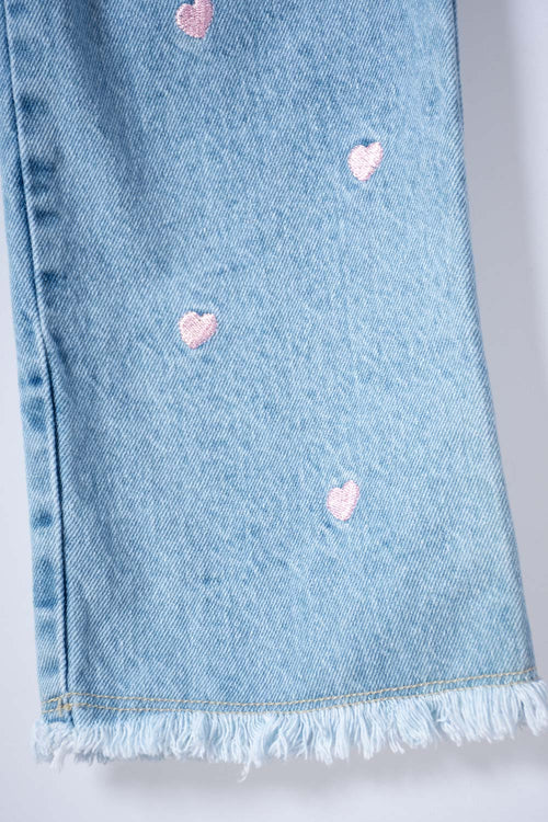 JEAN DE LITTLEMIC AZUL PARA NIÑA 2T A 5T