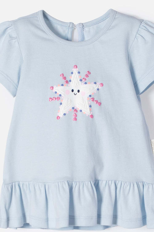 CONJUNTO DE LITTLEMIC CON PANTALÓN LARGO MULTICOLOR PARRA BEBÉ NIÑA