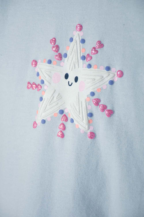 CONJUNTO DE LITTLEMIC CON PANTALÓN LARGO MULTICOLOR PARRA BEBÉ NIÑA