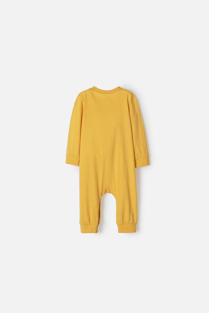 PIJAMA DE WINNIE THE POOH MOSTAZA PARA BEBÉ NIÑO