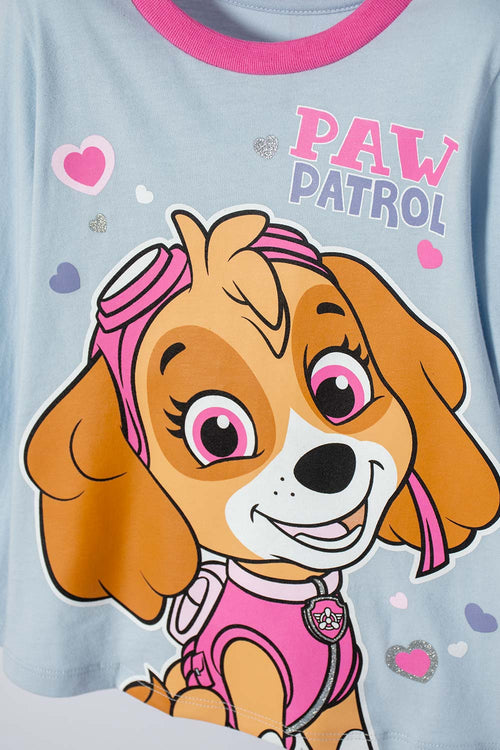 PIJAMA DE PAW PATROL MANGA LARGA MULTICOLOR PARA NIÑA 2T A 5T