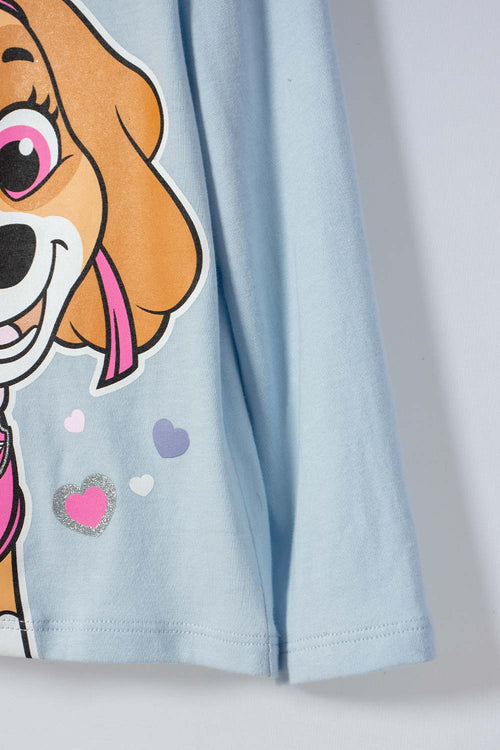PIJAMA DE PAW PATROL MANGA LARGA MULTICOLOR PARA NIÑA 2T A 5T